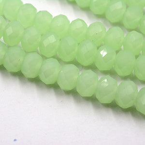 New! 4MM 140 piece/lot Loose Spacer Bead Cut Faceted Glass Stand Beads Fashion Jewelry Free Shipping Wholesale