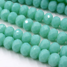 Load image into Gallery viewer, New! 4MM 140 piece/lot Loose Spacer Bead Cut Faceted Glass Stand Beads Fashion Jewelry Free Shipping Wholesale