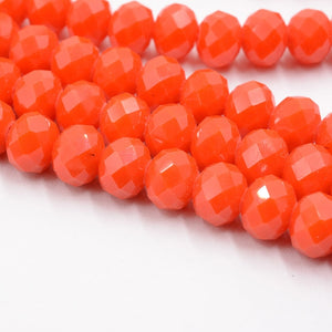 New! 4MM 140 piece/lot Loose Spacer Bead Cut Faceted Glass Stand Beads Fashion Jewelry Free Shipping Wholesale