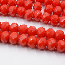 Load image into Gallery viewer, New! 4MM 140 piece/lot Loose Spacer Bead Cut Faceted Glass Stand Beads Fashion Jewelry Free Shipping Wholesale