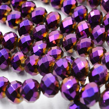 Load image into Gallery viewer, New! 4MM 140 piece/lot Loose Spacer Bead Cut Faceted Glass Stand Beads Fashion Jewelry Free Shipping Wholesale