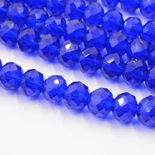 Load image into Gallery viewer, New! 4MM 140 piece/lot Loose Spacer Bead Cut Faceted Glass Stand Beads Fashion Jewelry Free Shipping Wholesale