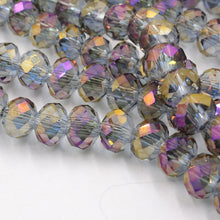 Load image into Gallery viewer, New! 4MM 140 piece/lot Loose Spacer Bead Cut Faceted Glass Stand Beads Fashion Jewelry Free Shipping Wholesale