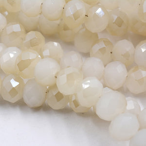 New! 4MM 140 piece/lot Loose Spacer Bead Cut Faceted Glass Stand Beads Fashion Jewelry Free Shipping Wholesale