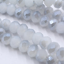 Load image into Gallery viewer, New! 4MM 140 piece/lot Loose Spacer Bead Cut Faceted Glass Stand Beads Fashion Jewelry Free Shipping Wholesale
