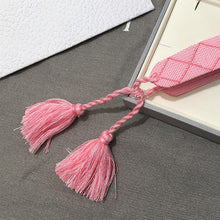 Load image into Gallery viewer, Fashion Brand Style Fabric Bangle DIY logo Hand-Embroidery Stripe Cotton Weaving Bracelets For Women