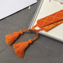 Load image into Gallery viewer, Fashion Brand Style Fabric Bangle DIY logo Hand-Embroidery Stripe Cotton Weaving Bracelets For Women