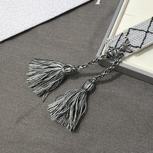Load image into Gallery viewer, Fashion Brand Style Fabric Bangle DIY logo Hand-Embroidery Stripe Cotton Weaving Bracelets For Women