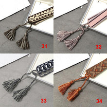 Load image into Gallery viewer, Fashion Brand Style Fabric Bangle DIY logo Hand-Embroidery Stripe Cotton Weaving Bracelets For Women