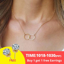 Load image into Gallery viewer, 17KM Boho Gold Necklaces Pendants For Women Vintage Y Lock Moon Pearl Star Necklace 2019 Female Collar Choker Fashion Jewelry