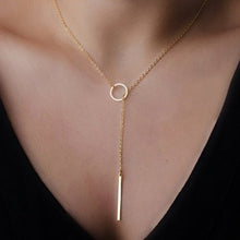 Load image into Gallery viewer, 17KM Boho Gold Necklaces Pendants For Women Vintage Y Lock Moon Pearl Star Necklace 2019 Female Collar Choker Fashion Jewelry