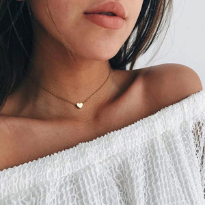 17KM Boho Gold Necklaces Pendants For Women Vintage Y Lock Moon Pearl Star Necklace 2019 Female Collar Choker Fashion Jewelry