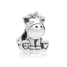 Load image into Gallery viewer, BAOPON 2Pcs/lot Cartoon Mickey Minnie Beads Fits Pandora Bracelet Necklace DIY Making Charms Bracelet For Women Jewelry Gifts