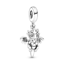 Load image into Gallery viewer, BAOPON 2Pcs/lot Cartoon Mickey Minnie Beads Fits Pandora Bracelet Necklace DIY Making Charms Bracelet For Women Jewelry Gifts