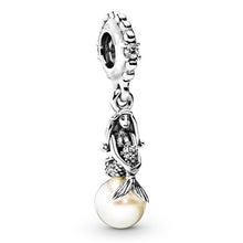 Load image into Gallery viewer, BAOPON 2Pcs/lot Cartoon Mickey Minnie Beads Fits Pandora Bracelet Necklace DIY Making Charms Bracelet For Women Jewelry Gifts