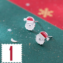 Load image into Gallery viewer, Trusta 2019 100% 925 Real Sterling Silver Fashion Women&#39;s Jewelry Sweet Christmas Stud Earring Gift For Girls Teens  Lady DA01