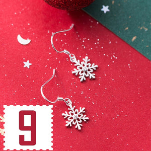 Trusta 2019 100% 925 Real Sterling Silver Fashion Women's Jewelry Sweet Christmas Stud Earring Gift For Girls Teens  Lady DA01