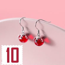 Load image into Gallery viewer, Trusta 2019 100% 925 Real Sterling Silver Fashion Women&#39;s Jewelry Sweet Christmas Stud Earring Gift For Girls Teens  Lady DA01