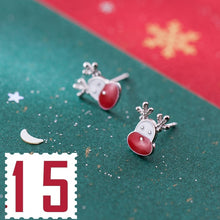 Load image into Gallery viewer, Trusta 2019 100% 925 Real Sterling Silver Fashion Women&#39;s Jewelry Sweet Christmas Stud Earring Gift For Girls Teens  Lady DA01