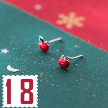 Load image into Gallery viewer, Trusta 2019 100% 925 Real Sterling Silver Fashion Women&#39;s Jewelry Sweet Christmas Stud Earring Gift For Girls Teens  Lady DA01