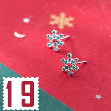 Load image into Gallery viewer, Trusta 2019 100% 925 Real Sterling Silver Fashion Women&#39;s Jewelry Sweet Christmas Stud Earring Gift For Girls Teens  Lady DA01