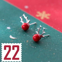 Load image into Gallery viewer, Trusta 2019 100% 925 Real Sterling Silver Fashion Women&#39;s Jewelry Sweet Christmas Stud Earring Gift For Girls Teens  Lady DA01