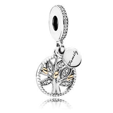 Load image into Gallery viewer, 2019 Christmas New Fashion Love Flower Blossoms Starfish Glass Fit Pandora Bracelet Charms Women Bead DIY Jewelry Making