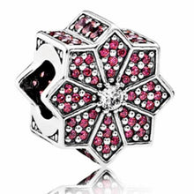 Load image into Gallery viewer, 2019 Christmas New Fashion Love Flower Blossoms Starfish Glass Fit Pandora Bracelet Charms Women Bead DIY Jewelry Making
