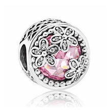 Load image into Gallery viewer, 2019 Christmas New Fashion Love Flower Blossoms Starfish Glass Fit Pandora Bracelet Charms Women Bead DIY Jewelry Making