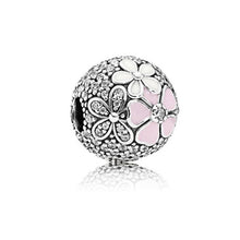 Load image into Gallery viewer, 2019 Christmas New Fashion Love Flower Blossoms Starfish Glass Fit Pandora Bracelet Charms Women Bead DIY Jewelry Making