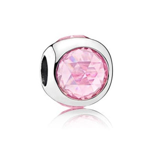 2019 Christmas New Fashion Love Flower Blossoms Starfish Glass Fit Pandora Bracelet Charms Women Bead DIY Jewelry Making