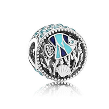 Load image into Gallery viewer, 2019 Christmas New Fashion Love Flower Blossoms Starfish Glass Fit Pandora Bracelet Charms Women Bead DIY Jewelry Making