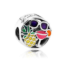Load image into Gallery viewer, 2019 Christmas New Fashion Love Flower Blossoms Starfish Glass Fit Pandora Bracelet Charms Women Bead DIY Jewelry Making