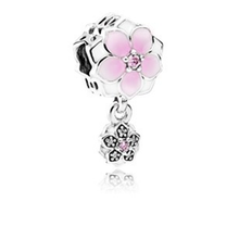 Load image into Gallery viewer, 2019 Christmas New Fashion Love Flower Blossoms Starfish Glass Fit Pandora Bracelet Charms Women Bead DIY Jewelry Making