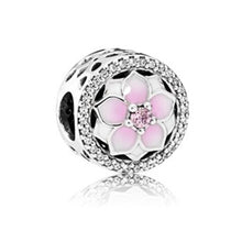 Load image into Gallery viewer, 2019 Christmas New Fashion Love Flower Blossoms Starfish Glass Fit Pandora Bracelet Charms Women Bead DIY Jewelry Making