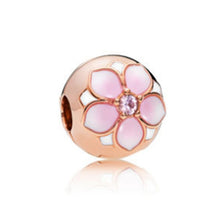 Load image into Gallery viewer, 2019 Christmas New Fashion Love Flower Blossoms Starfish Glass Fit Pandora Bracelet Charms Women Bead DIY Jewelry Making