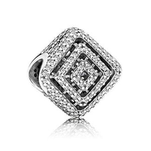 2019 Christmas New Fashion Love Flower Blossoms Starfish Glass Fit Pandora Bracelet Charms Women Bead DIY Jewelry Making