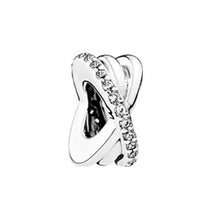 Load image into Gallery viewer, 2019 Christmas New Fashion Love Flower Blossoms Starfish Glass Fit Pandora Bracelet Charms Women Bead DIY Jewelry Making