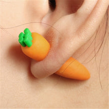 Load image into Gallery viewer, Handmade Polymer Clay Animal Stud Earrings For Women Cute 3D Cartoon Colorful Jewelry Lovely Flower Panda Pig Dog Cat Stitch