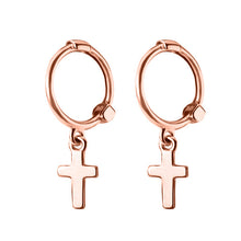 Load image into Gallery viewer, 2019 New Small 925 Sterling Silver Hanging Stud Earrings For Women Star Cross Heart Ball Slice Charm Small Studs Earring XY900