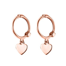 Load image into Gallery viewer, 2019 New Small 925 Sterling Silver Hanging Stud Earrings For Women Star Cross Heart Ball Slice Charm Small Studs Earring XY900