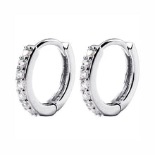 Load image into Gallery viewer, 2019 New Small 925 Sterling Silver Hanging Stud Earrings For Women Star Cross Heart Ball Slice Charm Small Studs Earring XY900