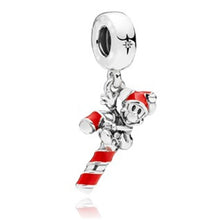 Load image into Gallery viewer, New Original Free Shipping Christmas DIY Bead Christmas Charm Fit Pandora Charms Bracelet Necklace DIY Women Jewelry Trinket