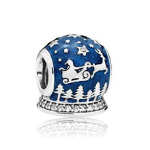 Load image into Gallery viewer, New Original Free Shipping Christmas DIY Bead Christmas Charm Fit Pandora Charms Bracelet Necklace DIY Women Jewelry Trinket