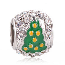 Load image into Gallery viewer, New Original Free Shipping Christmas DIY Bead Christmas Charm Fit Pandora Charms Bracelet Necklace DIY Women Jewelry Trinket