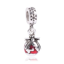 Load image into Gallery viewer, New Original Free Shipping Christmas DIY Bead Christmas Charm Fit Pandora Charms Bracelet Necklace DIY Women Jewelry Trinket