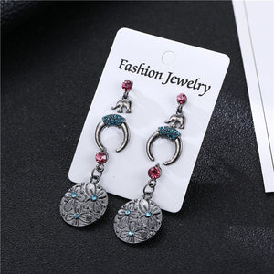 30Pairs/set Classic Mix Round Ball Bow Elephant Heart Flower Owl Love Pearl Bead Stud Earrings Sets For Women Girl Gifts Jewelry