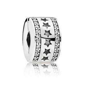 2019 New Original Alloy Bead Holiday Travel Christmas Rainbow Charm Fit Pandora Bracelet Bangle Necklace DIY Women Jewelry Gifts