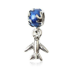 2019 New Original Alloy Bead Holiday Travel Christmas Rainbow Charm Fit Pandora Bracelet Bangle Necklace DIY Women Jewelry Gifts