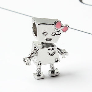 2019 New Original Alloy Bead Holiday Travel Christmas Rainbow Charm Fit Pandora Bracelet Bangle Necklace DIY Women Jewelry Gifts